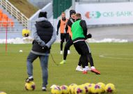 Подготовка «Урала» к матчу против «Рубина»