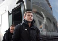 Приезд команды на матч 1/8 финала Кубка России