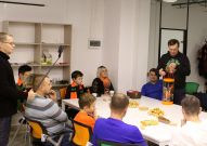 Годзюр и Августиняк получили вязаных шмелей в неформальной обстановке