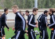 Восьмой день второго сбора. Утренняя тренировка