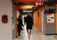 Приезд команды на матч с «Химками»