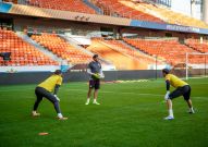 Тренировка «Урала» на «Екатеринбург Арене» перед игрой с ЦСКА