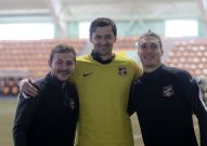 Тренировка «Урала» перед домашней игрой с «Ротором»