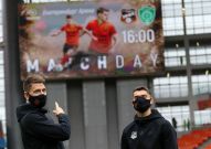 Приезд команд на матч 27 тура Тинькофф РПЛ