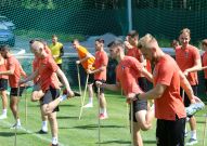 Первая тренировка после отпуска